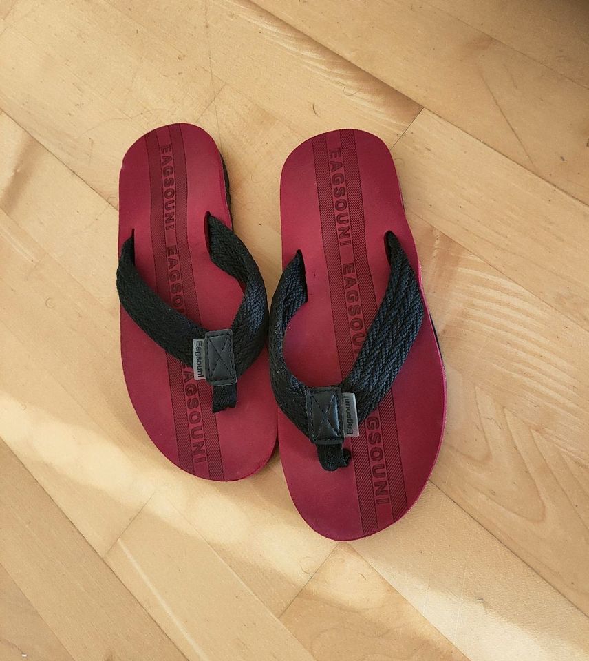 Eagsouni Flip Flops Badelatschen Badeschuhe Sportswear rot in Berlin