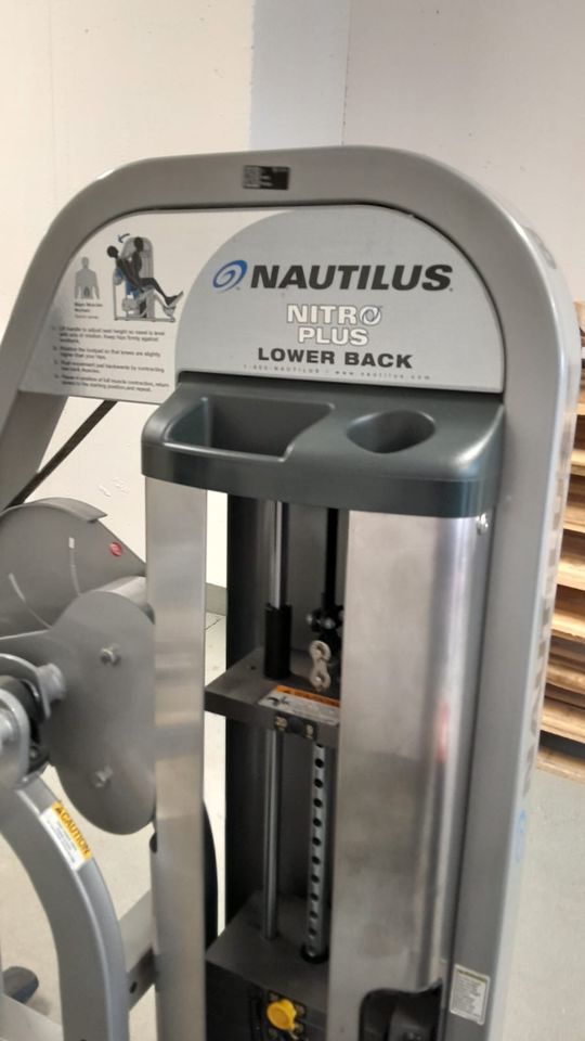 Nautilus Nitro Plus Lower Back, gebraucht, MedX in Köln