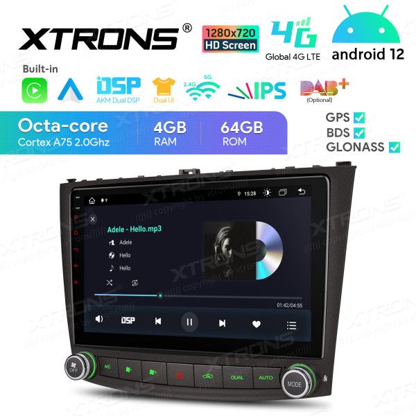 Android Autoradio Xtrons IAP12ISLS für Lexus IS200/220 Multimedia in Burghausen