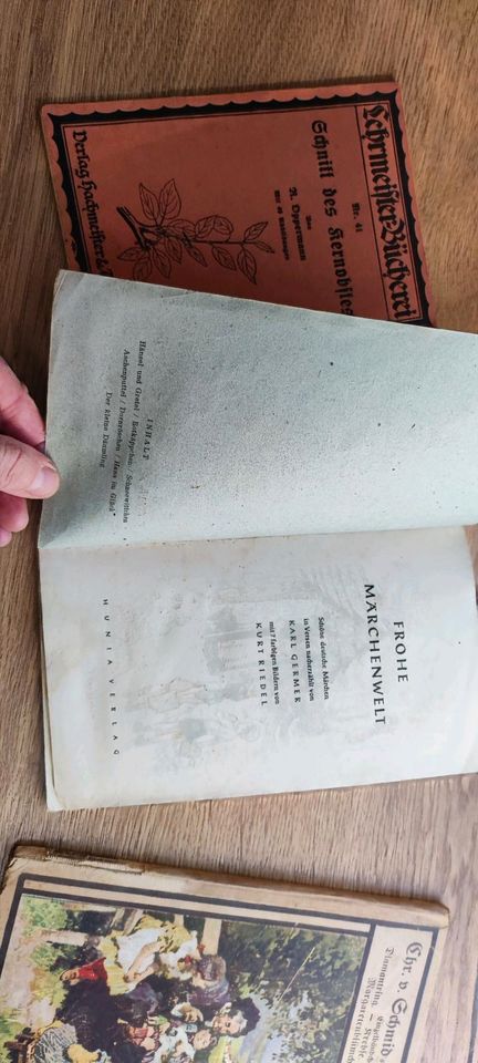 Alte Bücher  1900- 48 Märchen 3x/ Schnitt von Obstgehölzen 1x in Laage