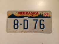 Original Car Plate USA Nebraska Baden-Württemberg - Remchingen Vorschau