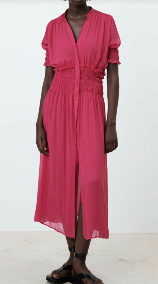 Zara Kleid pink Gr M in Haan