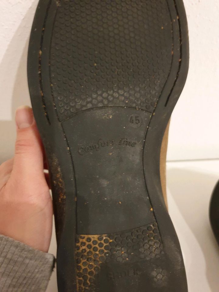 Herren Schuhe Slipper Halbschuh neu Rohde Gr. 44 45 in Röllbach