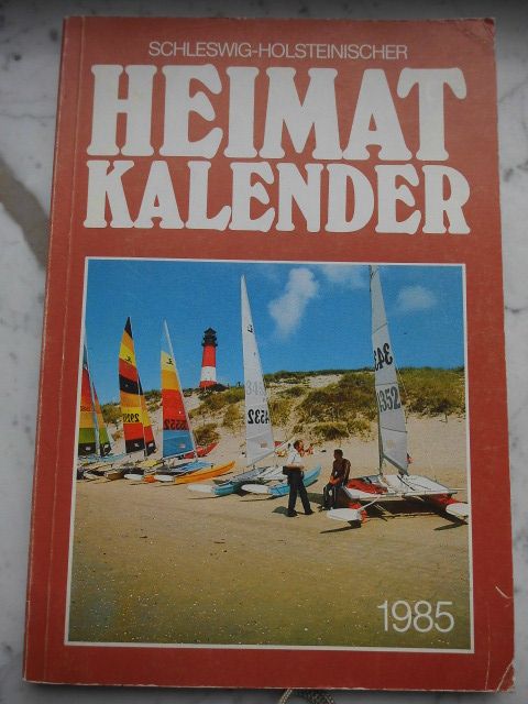 Jahrbuch für Schleswig-Holstein 1995 + Heimatkalender 1985+1988 in Flensburg