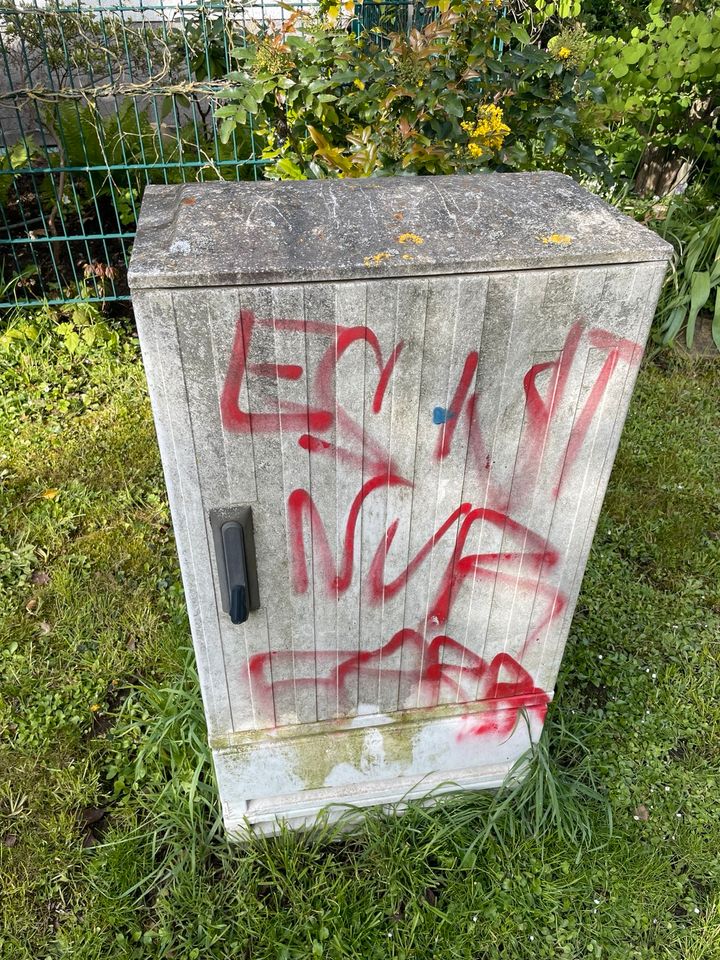Graffitientfernen mit Trockeneis oder Reinigungslaser in Günthersdorf