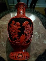China chinesisch rotlack vase blumenvase japanisch japan Berlin - Reinickendorf Vorschau