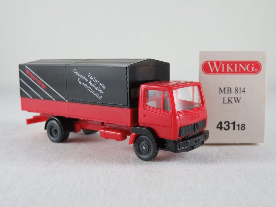 Wiking 43118 Mercedes-Benz LP 814 P/P (1983) "Impocolor" 1:87/H0 in Bad Abbach