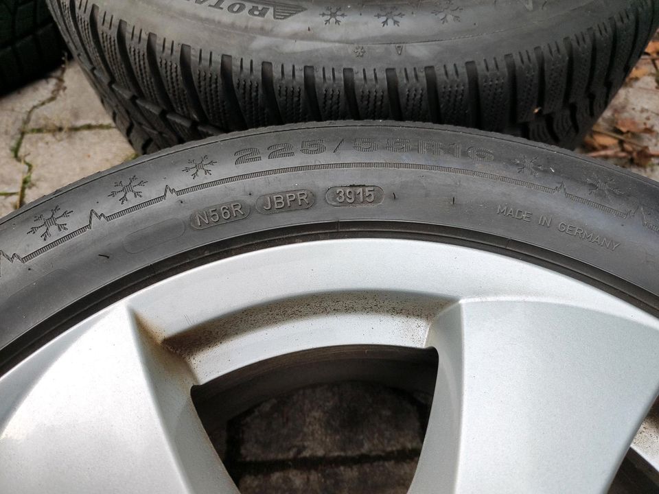 Radsatz 7.5x16 ET37 225/55R16 für Mercedes VW Audi Seat Skoda in Hilden