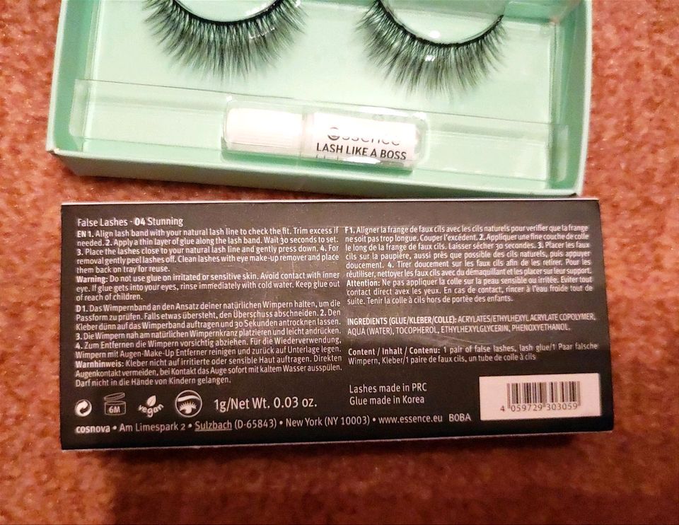 Fake Lashes Paket Künstliche Wimpern Magnetische Wimpern Kleber in Machern