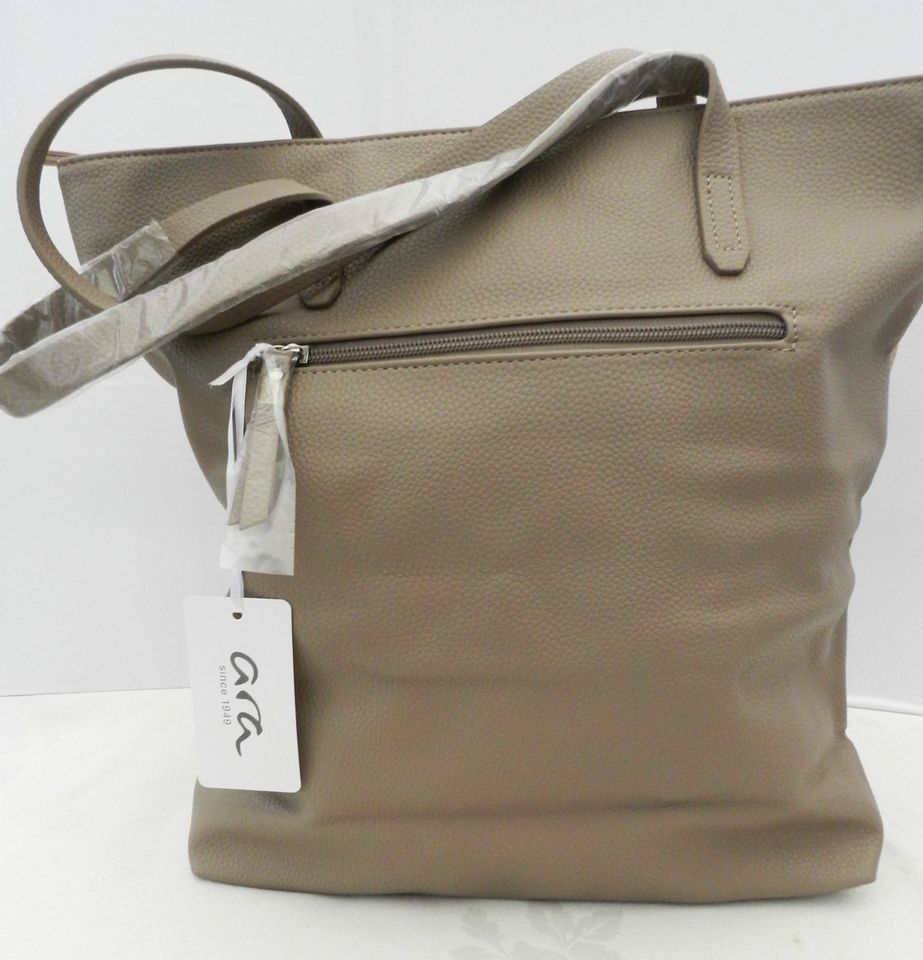 Ara Shopper Schultertasche Tasche, Nude/beige - neu in Worth