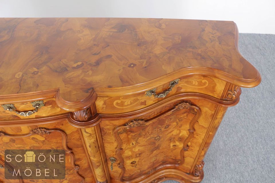 Schönes Barock Stil Sideboard Anrichte Kommode Schrank Chippendal in Berlin