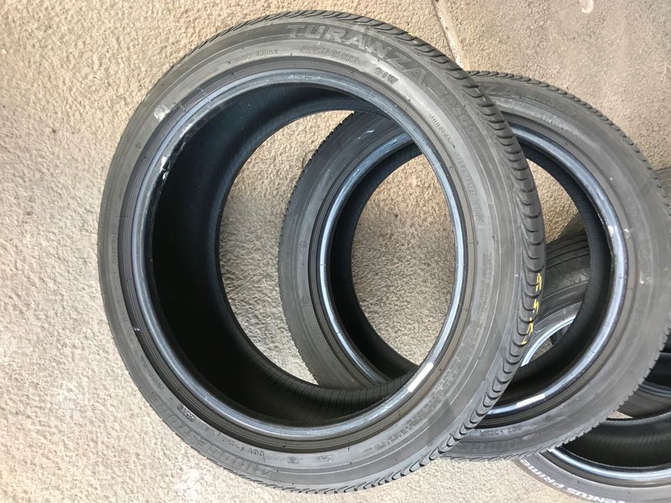 2X REIFEN BRIDGESTONE 225/45 R 17 91W DOT:2015 SOMMERREIFEN 738 in Pattensen