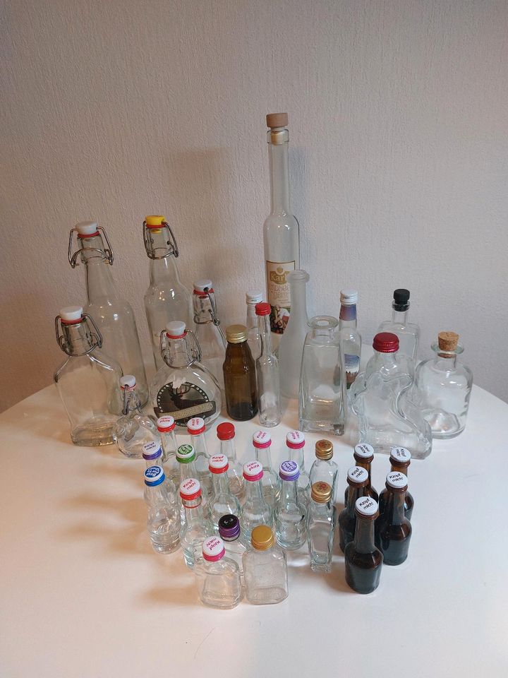 Bügelflaschen Likörflaschen Schnapsflaschen Leerflaschen in Gera