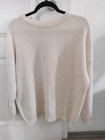 Weißer Pullover (Größe M, Stradivarius), 15 EUR Niedersachsen - Jever Vorschau