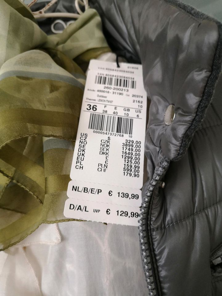 Gerry Weber Steppjacke gr. 36 grau neu in Saarlouis