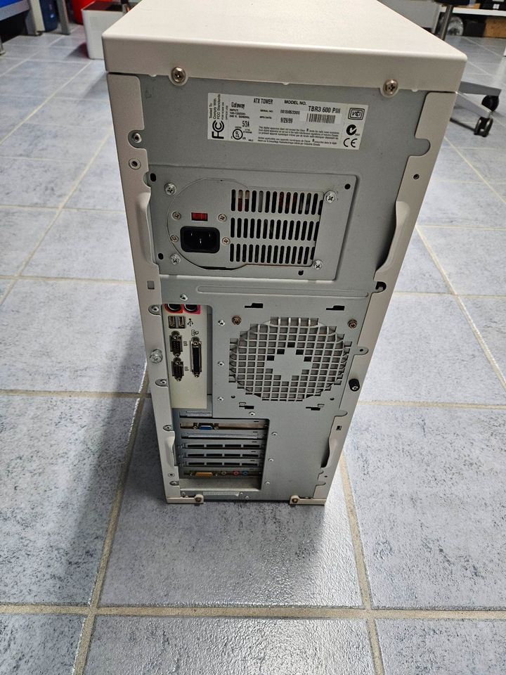 1999 Performance Machine Gateway TBR3 600 Retro Sammler PC 98 in Rhede