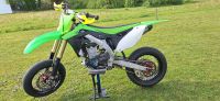 Kawasaki KXF 450 Supermoto top Zustand Schnäppchen Bayern - Burtenbach Vorschau