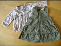 Verkaufe khaki Cordkleid mit hellrosa Shirt von H&M; Gr. 74 Bayern - Wegscheid Vorschau