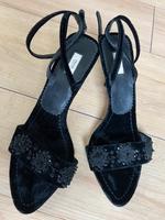 Prada: schwarze Sandaletten/ Gr. 39,5 Stuttgart - Stuttgart-Ost Vorschau
