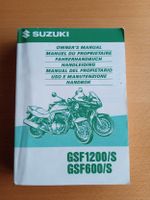 Suzuki GSF 1200 u.600  - Handbuch 20,-VB Nordrhein-Westfalen - Neukirchen-Vluyn Vorschau