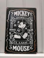 Retro vintage Blechbild Bild Mickey Mouse Deko Disney Nordrhein-Westfalen - Meerbusch Vorschau