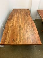 Esstisch Tisch + Massivholz Akazie + 240x100 cm Baumkanten Tische Hessen - Marburg Vorschau