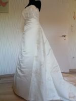 Brautkleid Kleid Hochzeitskleid Satin A Linie Schleppe Pronovias Nordrhein-Westfalen - Hückelhoven Vorschau