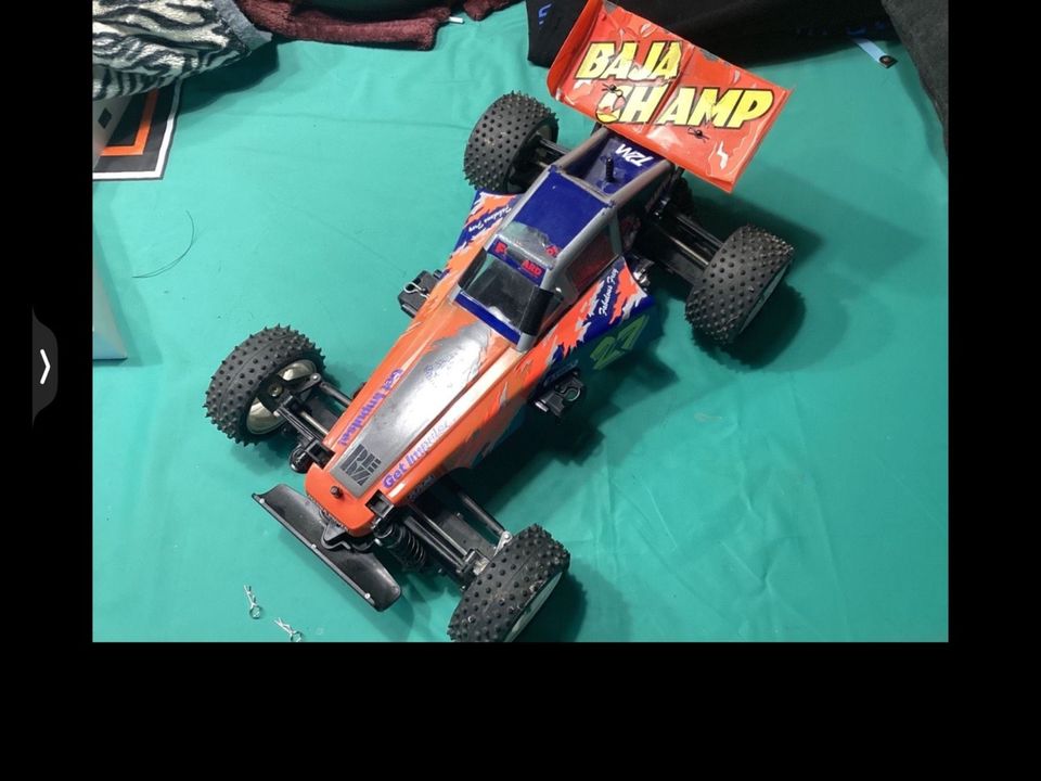 RC 1:10 Buggy Tamiya Baja TL 01 B Roller mit Servo & Tuning in Schwanau