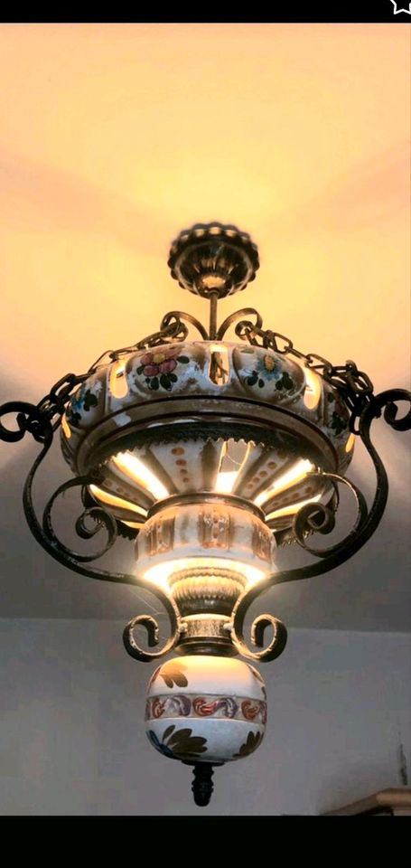 Antike Lampe Vintage Retro Deckenlampe in Berlin