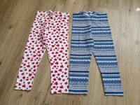 Set: 2x Name it_3/4 Leggins (Blumen + Muster)_Gr.134/140 Niedersachsen - Wolfsburg Vorschau