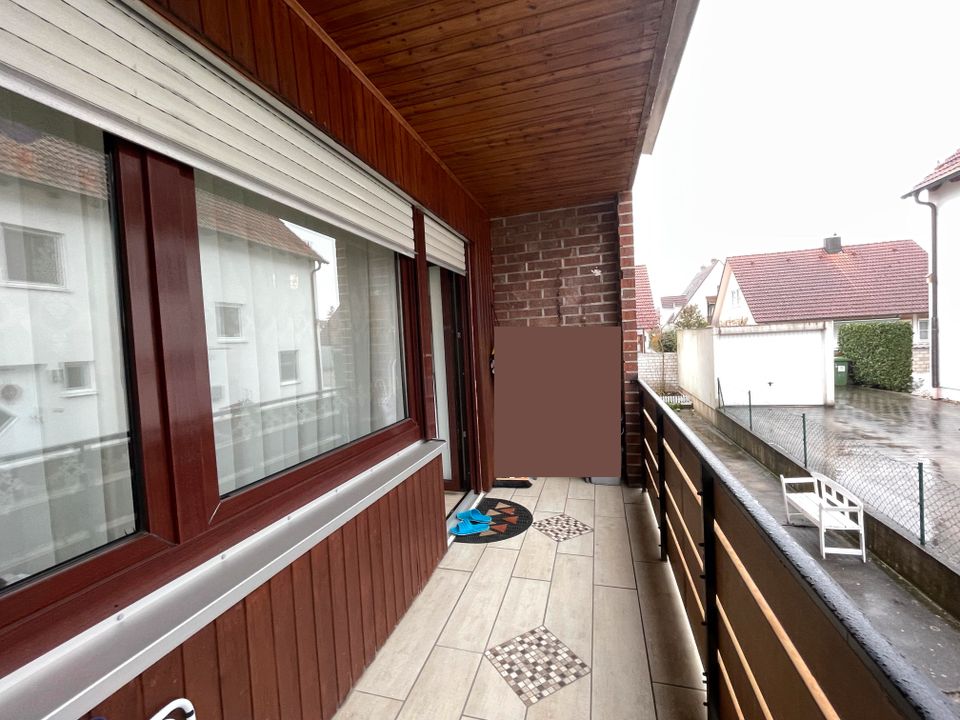 3-Zimmerwohnung mit Balkon u. Stellplatz in Neutraubling