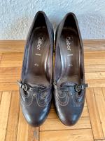 Pumps, Leder, braun, Größe 38 Friedrichshain-Kreuzberg - Kreuzberg Vorschau