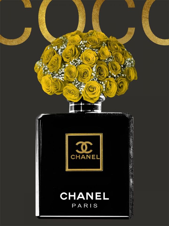 Neues Glasbild von Ter Halle: Coco Chanel Parfümflasche in Herzogenrath