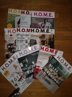 Konvolut: 10 Ausgaben des Magazins HOME. Architektur, Wohnen Hessen - Biebertal Vorschau