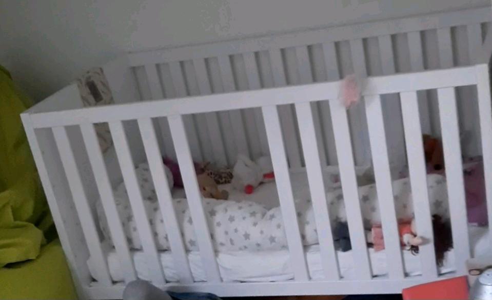 Babybett/Kinderbett/Gitterbett 70x140cm Paidi CARLO in Raesfeld