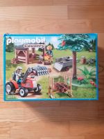 Playmobil Country 6814 Holzfäller mit Traktor Bayern - Vöhringen Vorschau