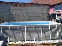 Poolset intex Rechteck Pool mit massig Zubehör und Profi pumpe Baden-Württemberg - Attenweiler Vorschau