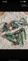 Bikini Grün mit Blumen Baden-Württemberg - Hockenheim Vorschau