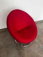 Roter Designer Sessel drehbar Niedersachsen - Seelze Vorschau