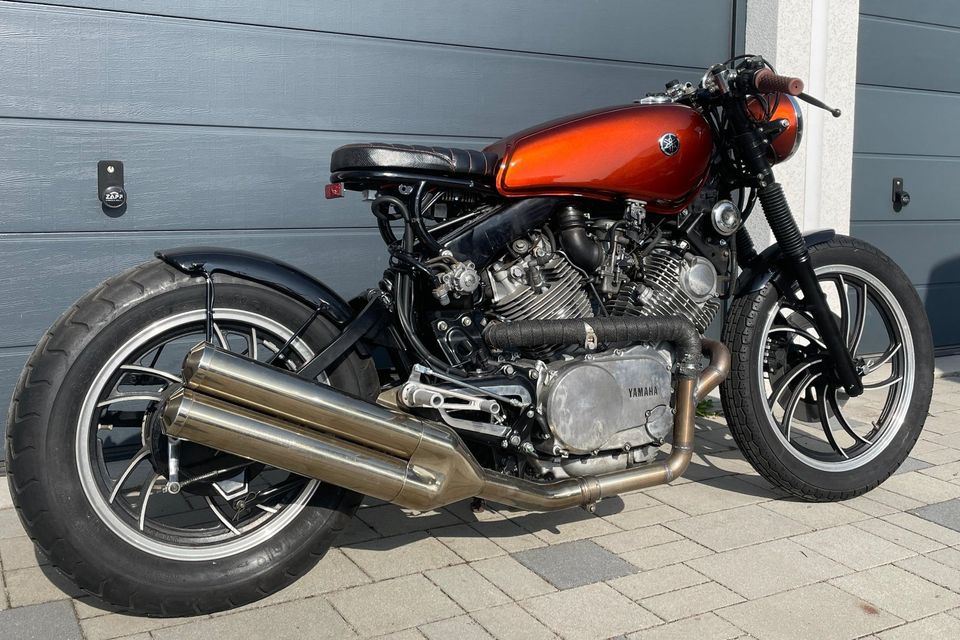 Yamaha XV 750 5G5 Motorrad Cafe Racer Umbau Custom Bike (TR1) in Kohlberg Oberpfalz