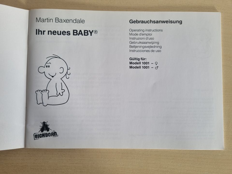 Buch "Ihr neues Baby, Gebrauchsanweisung" in Hanau