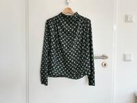 ZARA Satinbluse Schwarz/Grün mit geometrischem Print gr.M Bayern - Erlangen Vorschau