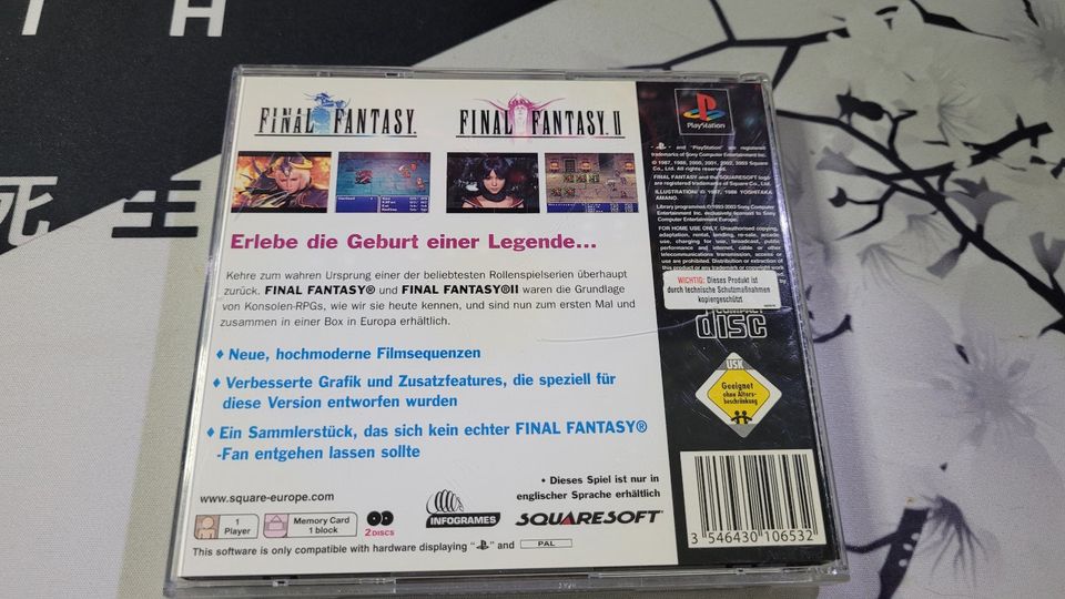 Final Fantasy Origins PS1 Spiele Playstation 1 sehr gut! in Dortmund