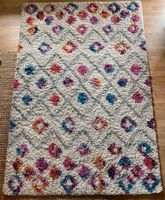 Berber Teppich 160x228 Hochflor creme weiß bunt dick Nordrhein-Westfalen - Recklinghausen Vorschau