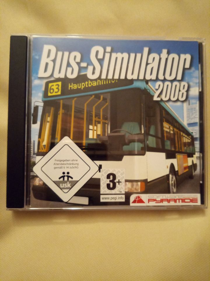W.neu OVP Bus-Simulator 2008 CD (Software Pyramide) in Marsberg