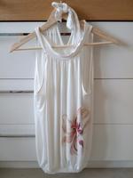 Zero Neckholder Blumen Oberteil Shirt Top Größe 40 creme Größe 40 Niedersachsen - Belm Vorschau