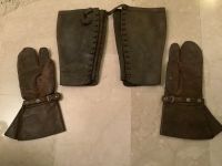 Ledergamaschen XA - XX, Lederhandschuhe,Militaria,Oldtimer, Baden-Württemberg - Mannheim Vorschau