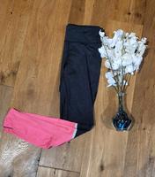 Schwarz Pinke Sporthose Gr M Bayern - Tittmoning Vorschau