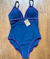 Boden Badeanzug Swimsuit Kasos V Neck 36 R Neu Stickerei Nordrhein-Westfalen - Troisdorf Vorschau