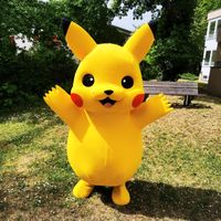 Pikachu Maskottchen Kostüm Pokémon Motto Woche Abi Berlin - Steglitz Vorschau